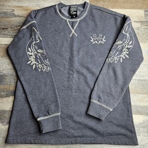 Princess Mononoke By Studio Ghibli Blue Sweatshirt Women's XS